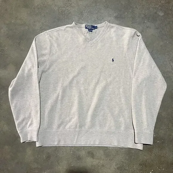 トップス 90's old Ralph lauren cotton Knit beige 0400022154805_CAMELMELANGE?wid